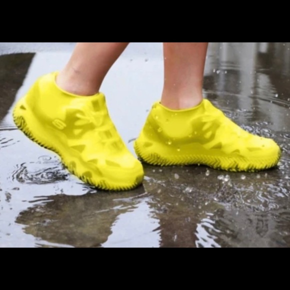 đź’– 2 Pairs x NEW Reusable Waterproof Shoe Cover - Picture 3 of 10